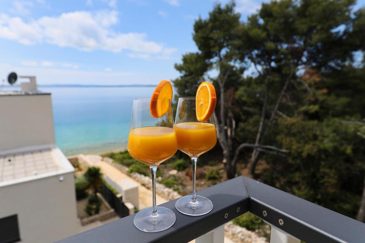 Ferienwohnung Luxury Sunset Penthouse With Seaview Petrčane Exterior foto